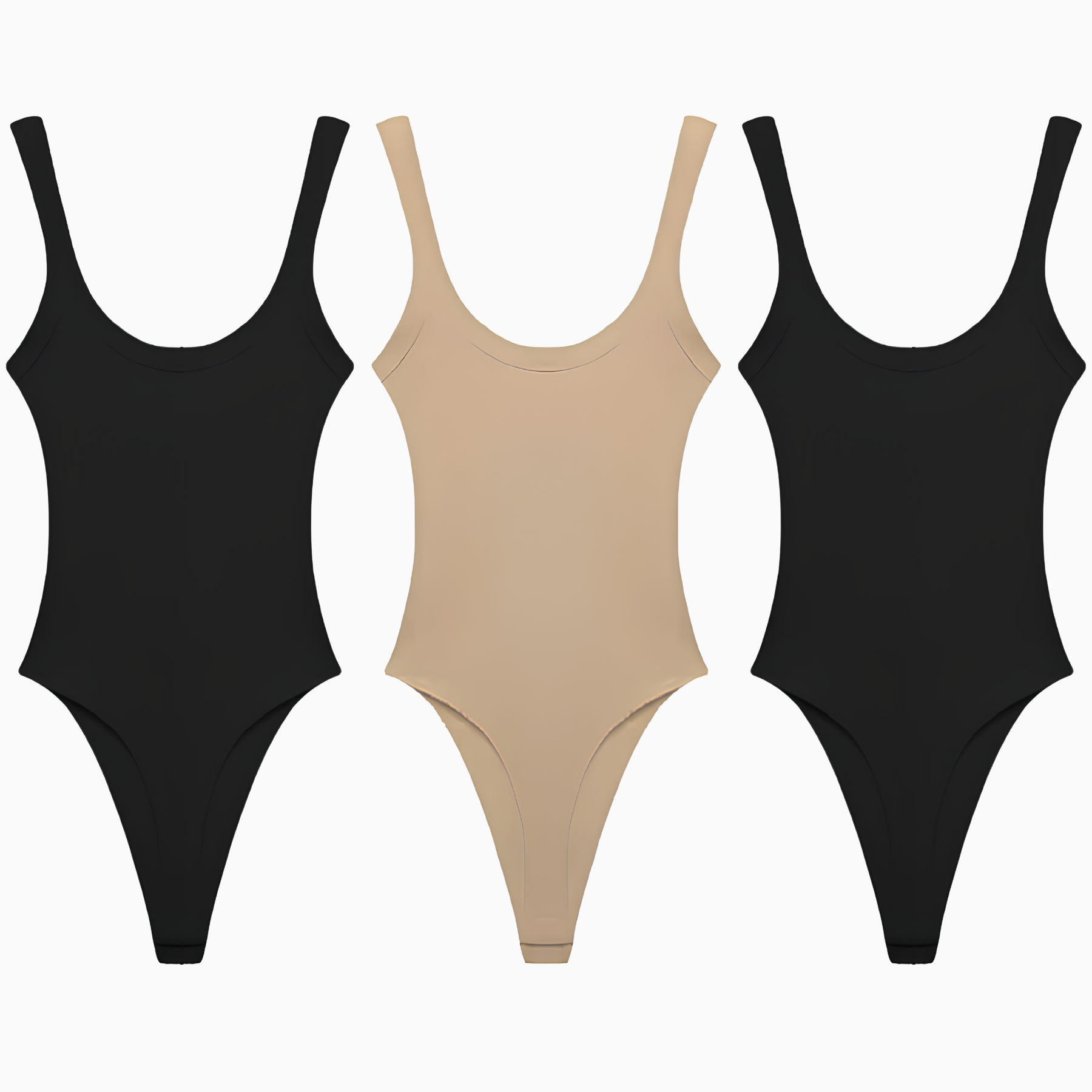 Body Moldeador Reductor Fitt-Sllim, Dobles Capas - Compra 01 Lleva 03.