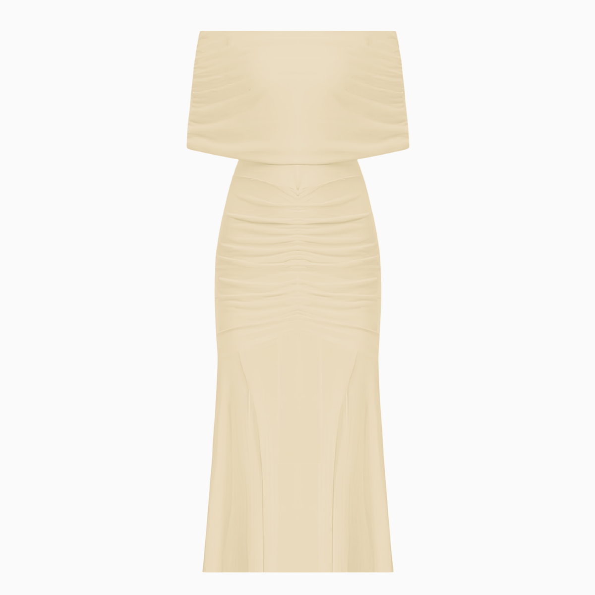 Vestido Largo Alineado Alisianne.