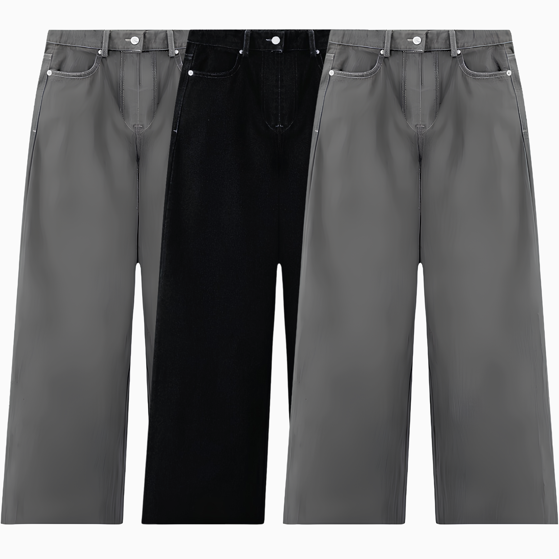 Pantalones de Jean Súper Flexibles, Dobles Capas - Compra 01 Lleva 03.