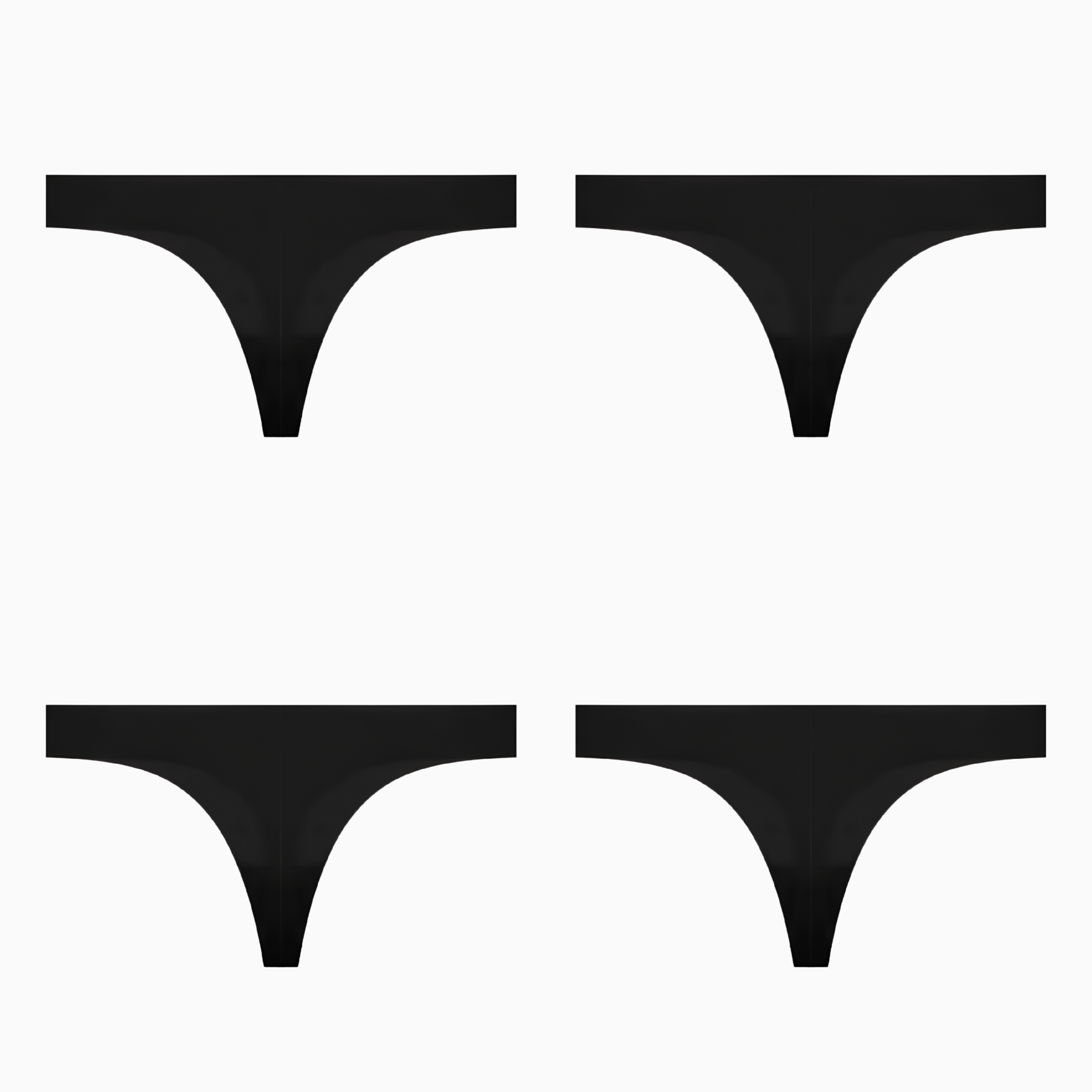 Bragas de Tanga Sin Costuras.