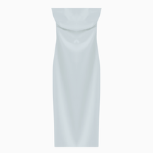 Vestido Largo Alineado Cattariná.