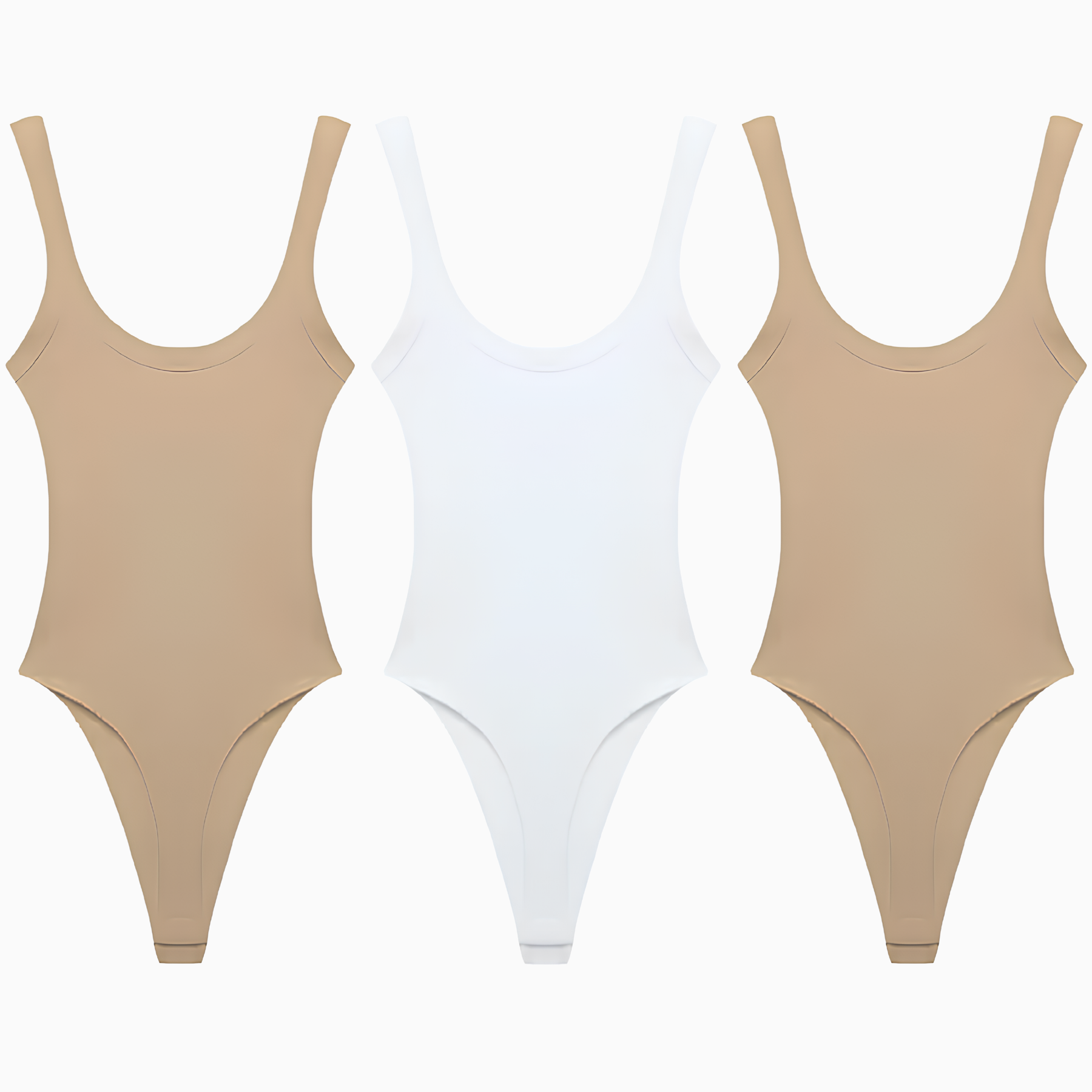 Body Moldeador Reductor Fitt-Sllim, Dobles Capas - Compra 01 Lleva 03.