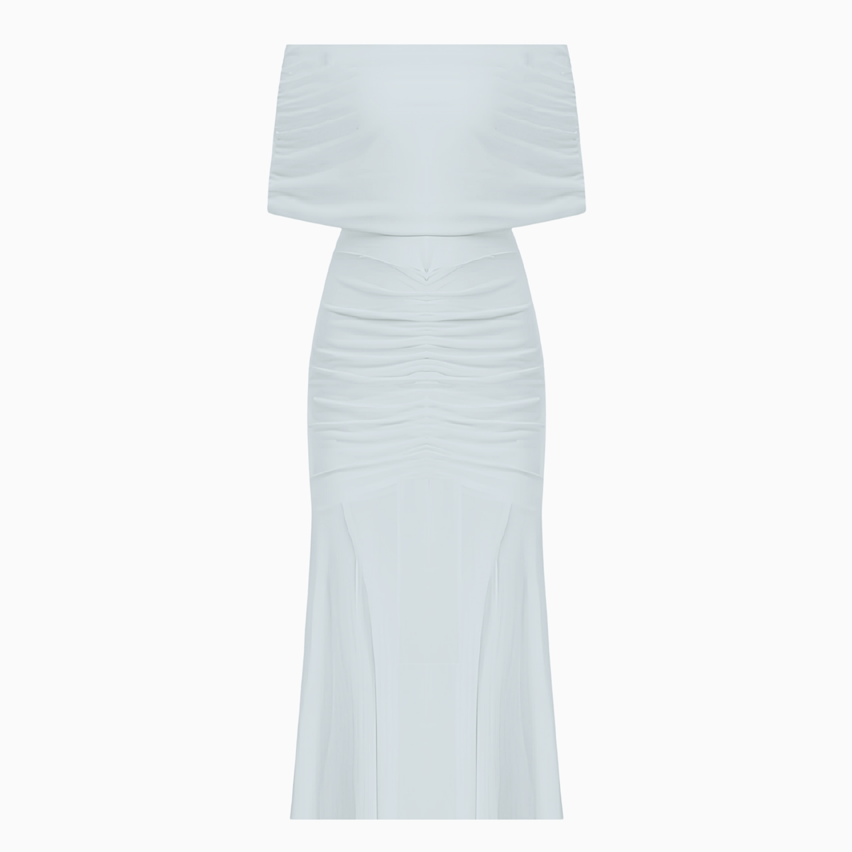 Vestido Largo Alineado Alisianne.