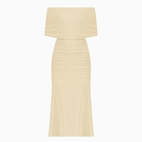 Vestido Largo Alineado Alisianne.