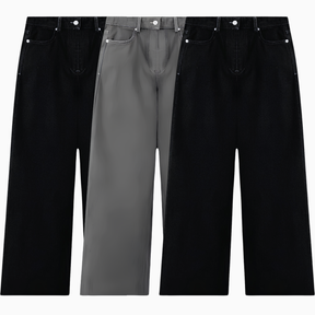 Pantalones de Jean Súper Flexibles, Dobles Capas - Compra 01 Lleva 03.