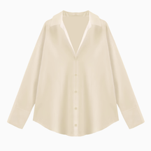 Long Sleeve Plain Dress Shirt.