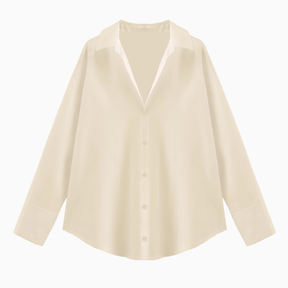 Long Sleeve Plain Dress Shirt.