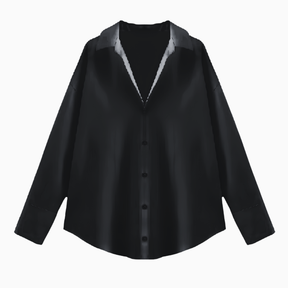 Long Sleeve Plain Dress Shirt.